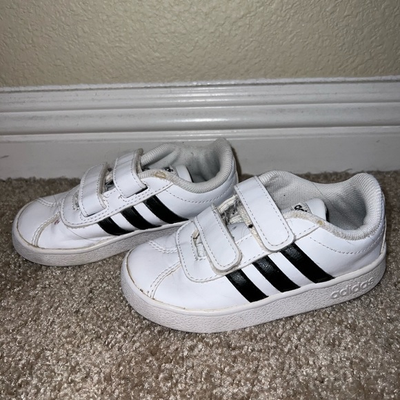 adidas Other - 3/$30 💖 Adidas White Sneaker Velcro